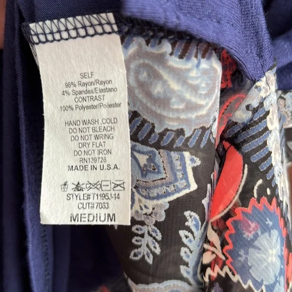 Honey Punch Seaside Mix Material Knit Top - Picture 11 of 11